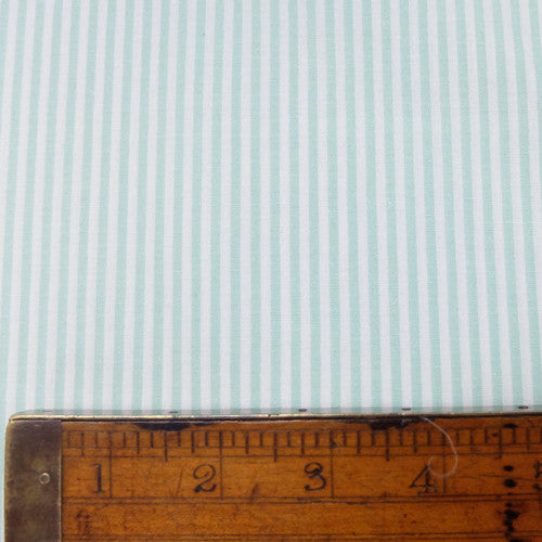 Chambray Cotton - Mint - Stripe – Fabrics Galore